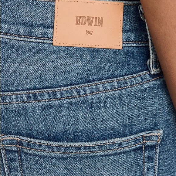 EDWIN 1947 Elin Mid-Rise Straight Leg Jeans - Paloma - Size 31 *SOLDOUTinSTORE* - Picture 4 of 4